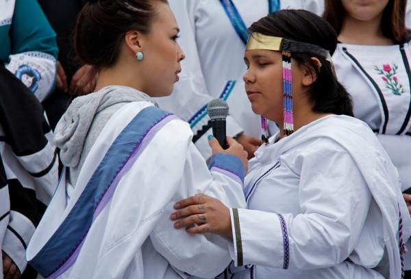 Throat singers.
